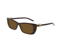 Lunettes de soleil Gucci Femme GG1681S004 HAVANA HAVANA BROWN53 - GG1681S004 HAVANA HAVANA BROWN53